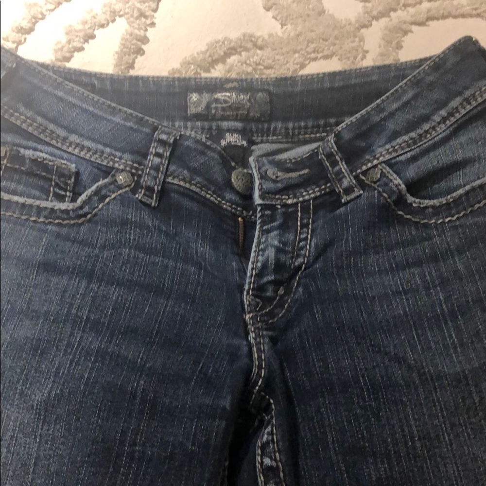 Silver jeans